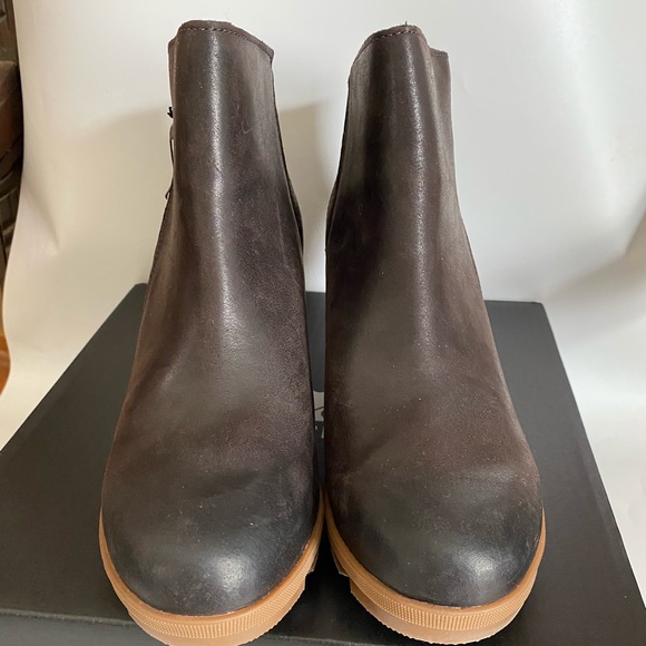 Sorel Shoes Sorelnew Joan Of Artic Wedge Zip Blackened Brown Poshmark